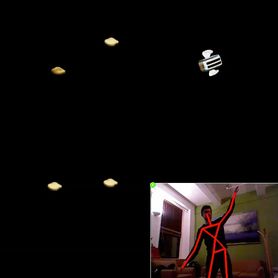 Screenshot of tilting to roll the toaster